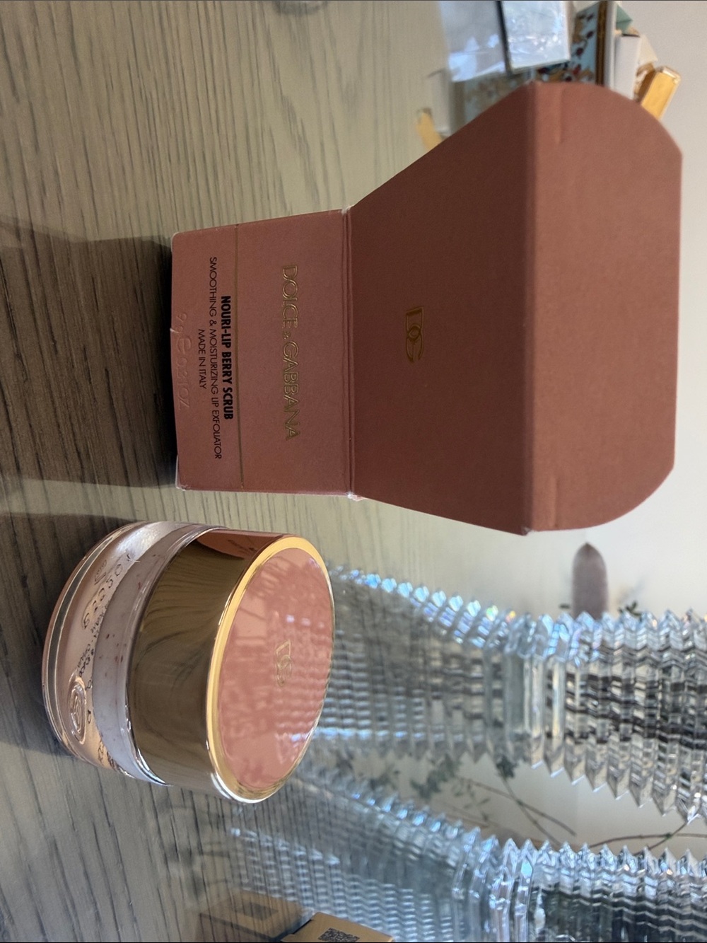 Dolce & Gabbana Pink & Gold Lip and Body Balm